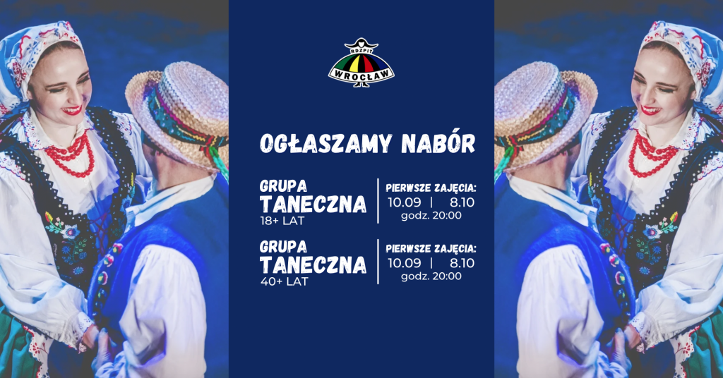 plakat naborowy do grup tanecznych - jesien 2025