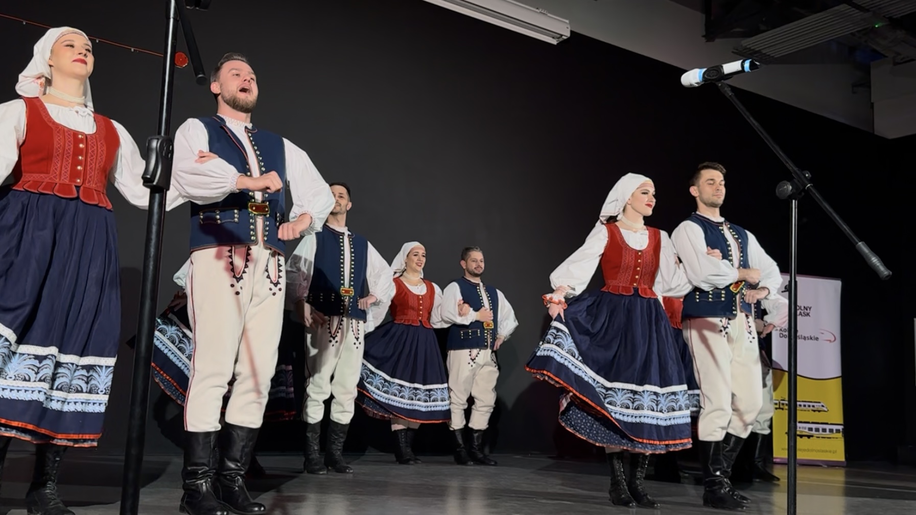 koncert - tańce łemkowskie - przyśpiewka