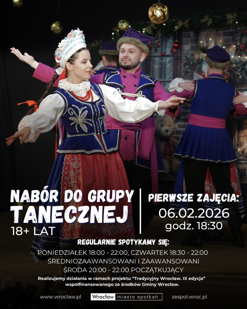 baner naborowy do grupy tanecznej 18+