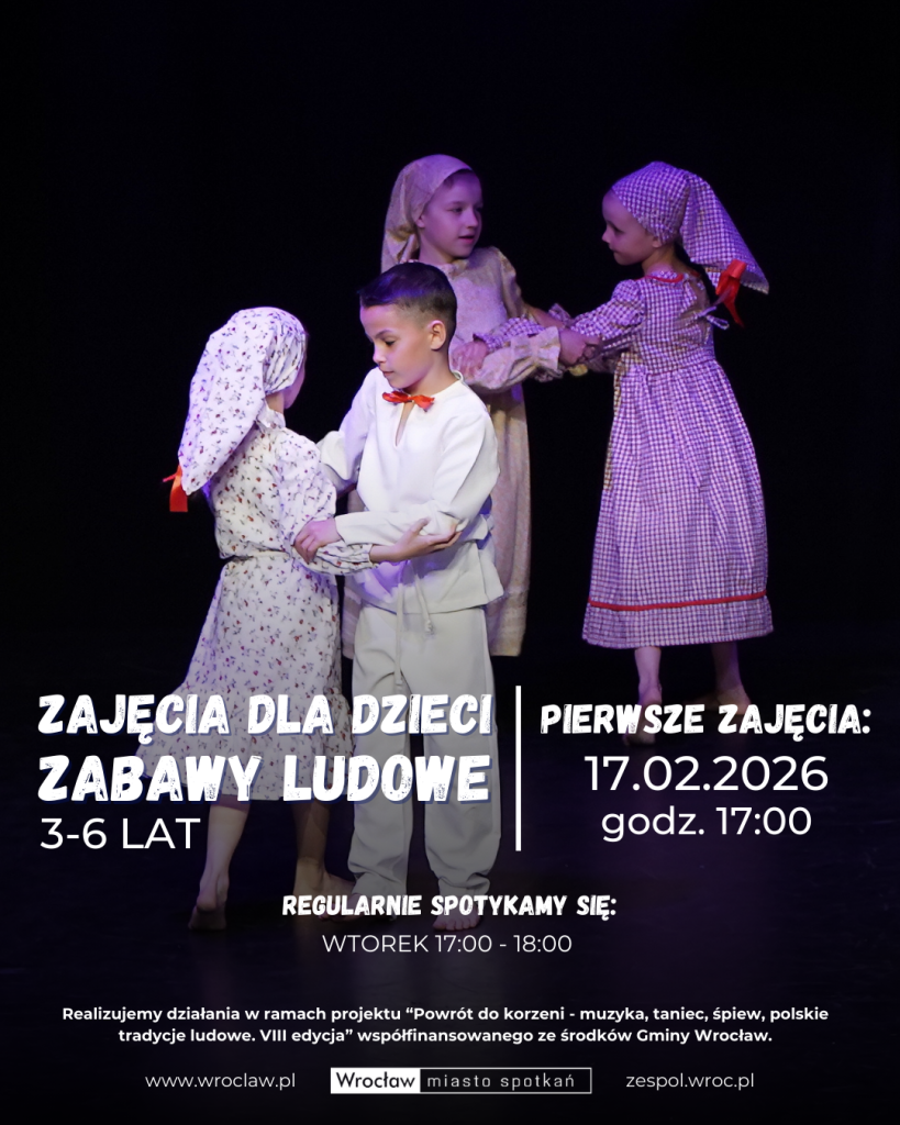 baner naborowy do grupy dziecięcej na zabawy ludowe