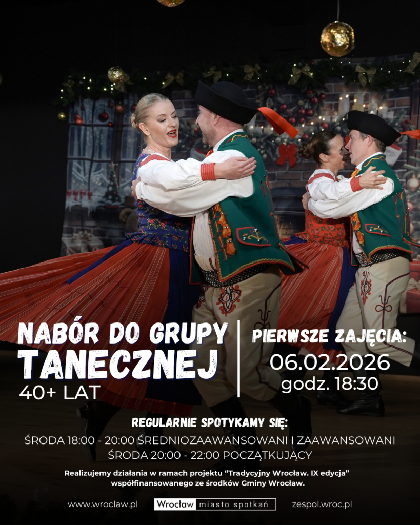 baner naborowy do grupy tanecznej 40+