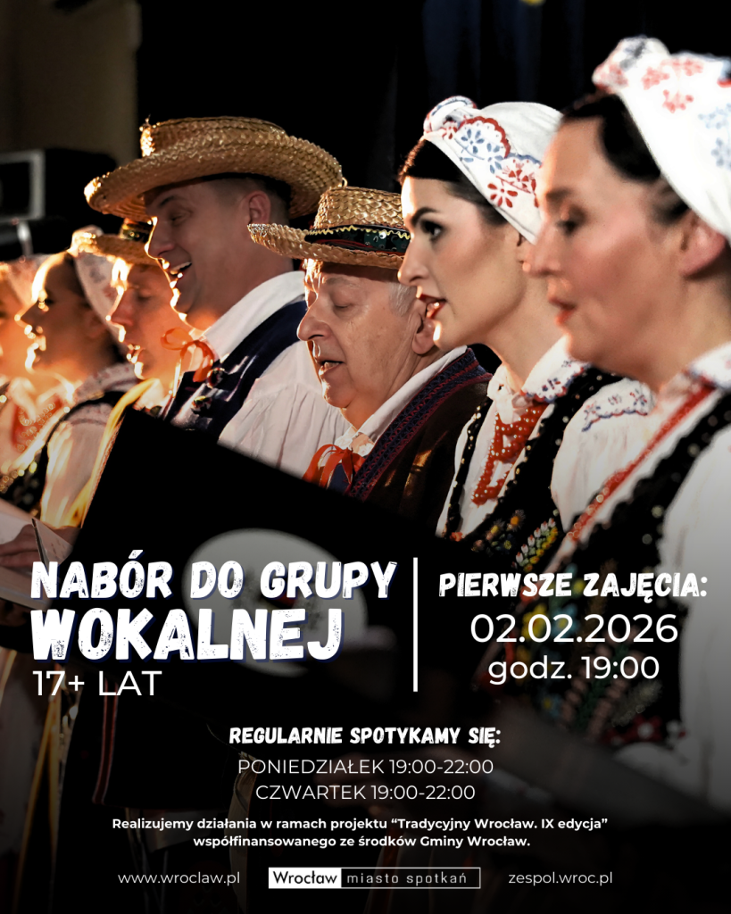 baner naborowy do grupy wokalnej